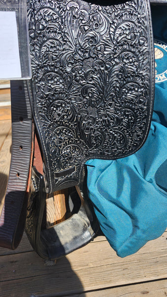 16" Blue Ribbon Western Equitation Show Saddle