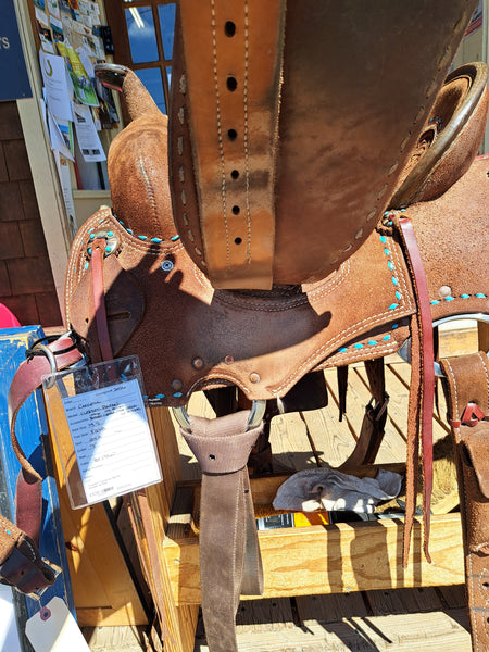 14.5" Corriente Custom Barrel Saddle