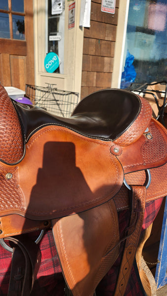 ON TRIAL 16" Crates Reining Saddle