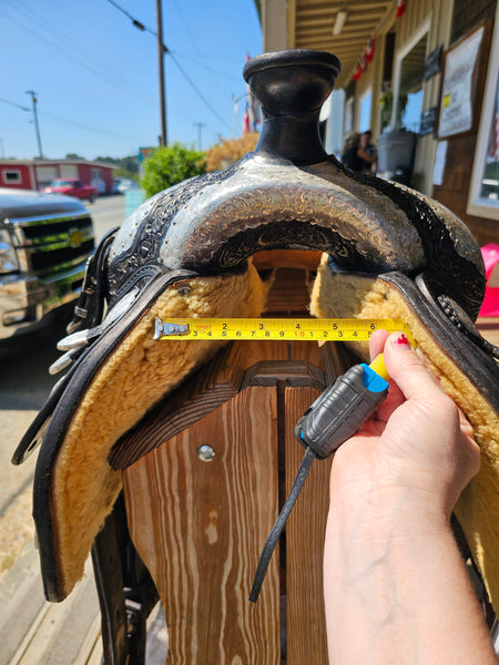 16" Blue Ribbon Western Equitation Show Saddle