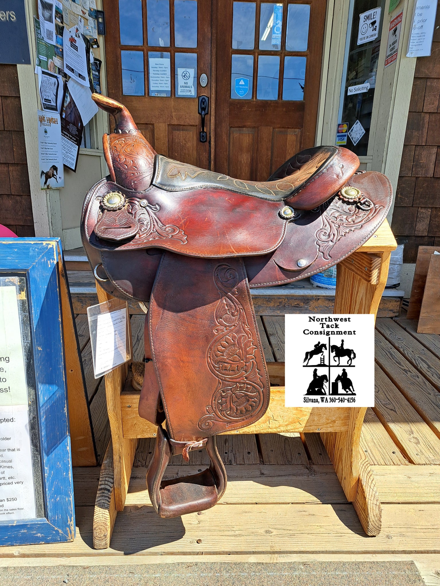 ON TRIAL 15" Circle Y Arabian Western Trail Saddle