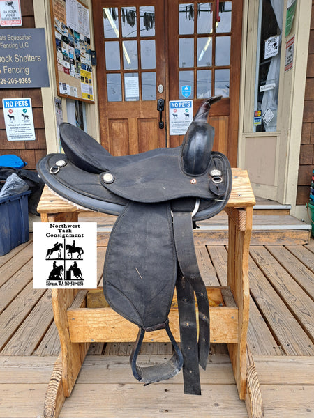 ON TRIAL 15" Action Synthetic Western Saddle