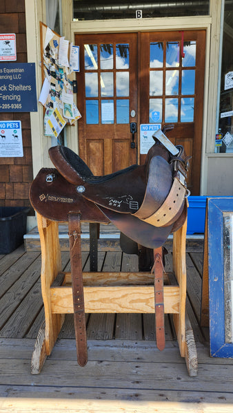 14.5" Double J Pozzi Wide Barrel Saddle