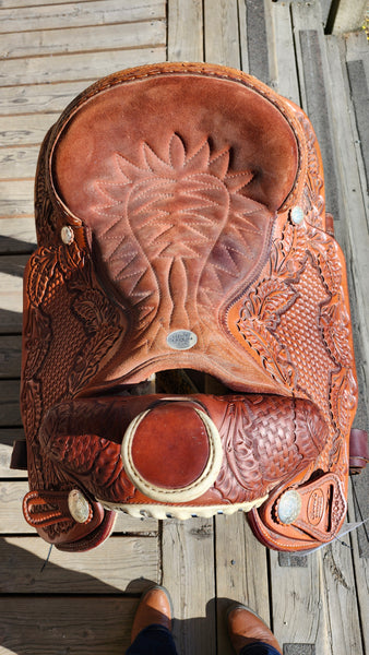 16" Courts Dee Pickett Roper Saddle