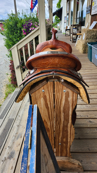 15.5" Crates Western Equitation Show Saddle
