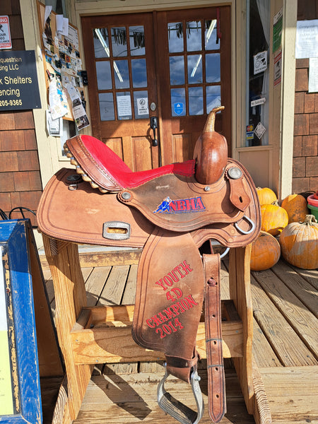 14" Alamo Trophy Barrel Saddle