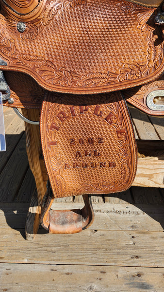 17" Mary's Custom Tack Western Equitation Show Saddle