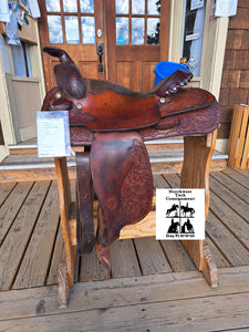 15" TexTan Equitation Saddle