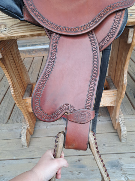 DP Saddlery Quantum Short & Light Western Saddle - S1