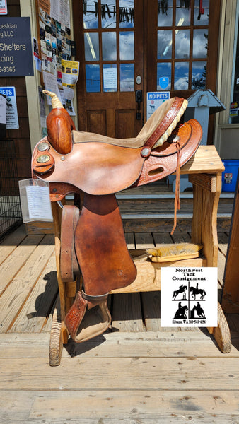15" American Saddlery Barrel Racing Saddle