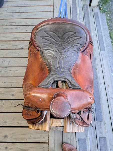 14.5" Hereford Tex Tan Western Saddle