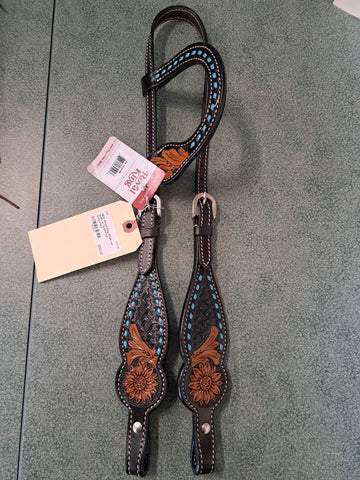 NEW Royal King Single Ear bridle with Backstitch