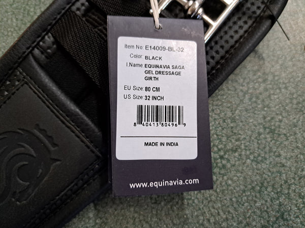 New 32" Equinavia Saga Gel Dressage Girth