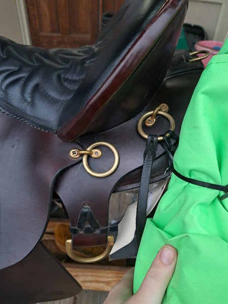 15.5" Tucker Black Mountain Trail Saddle
