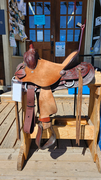 12" Youth Barrel Saddle