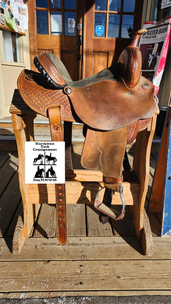 13.5" Three Forks Merril Barrel Saddle