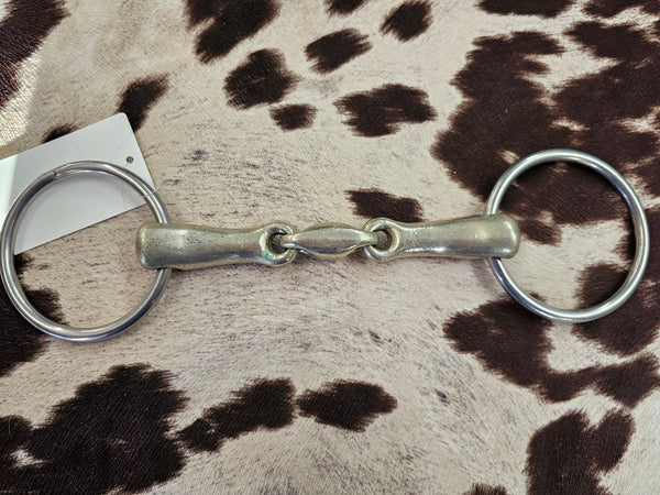 5.5" Hermsprenger KK Ultra Loose Ring snaffle w/ lozenge