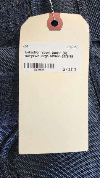 LARGE Eskadron Sport boots