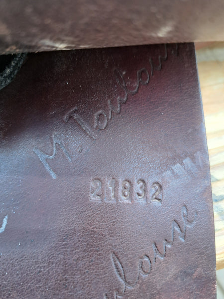 17.5" M. Toulouse Close Contact Jumping Saddle