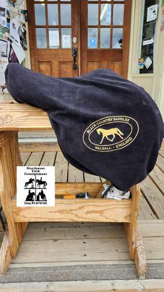 ON TRIAL 17" Black Country Solare Jumping Saddle