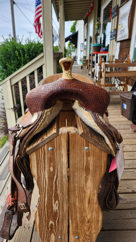 15" Billy Cook Barrel Saddle