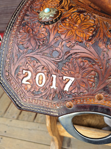 14" Corriente Barrel Racing Saddle