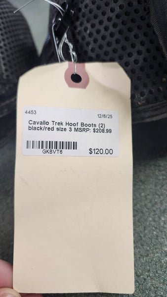 Size 3 Cavallo Trek Hoof Boots