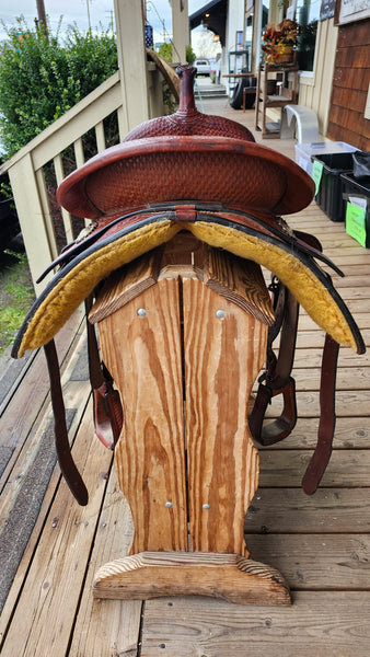 17" Dale Chavez Ranch Cutter Saddle