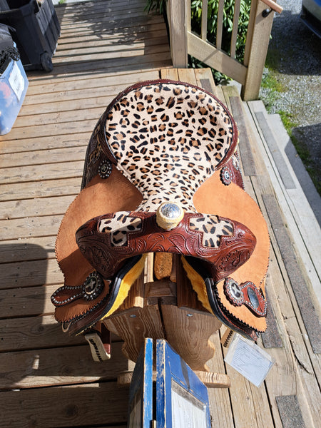 16" Tahoe Tack Barrel Racing Saddle
