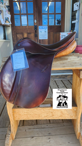 17" Stubben Siegfried VSD D.L. All Purpose English Saddle