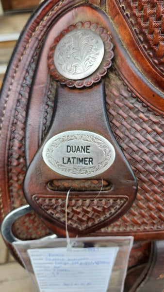 16" Bob's Duane Latimer Reining Saddle