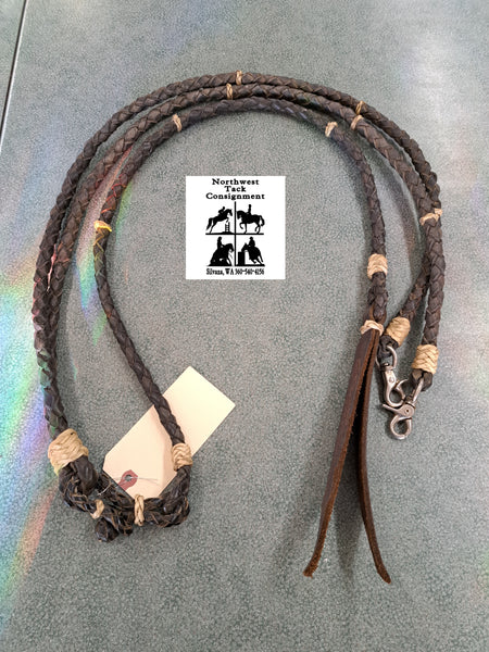 Braided Romal Reins