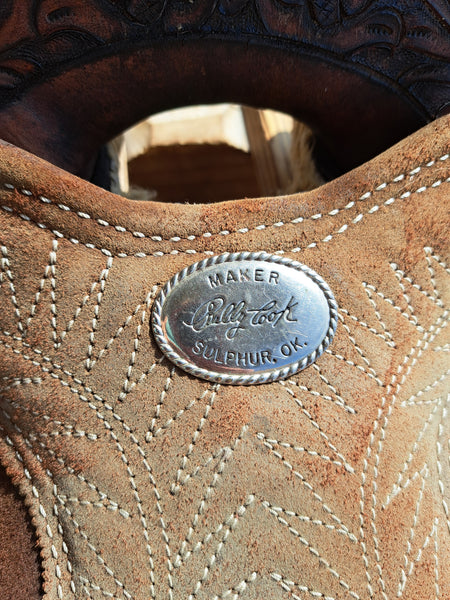 14.5" Billy Cook Barrel Saddle