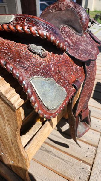 15" Billy Royal Western Equitation Show Saddle