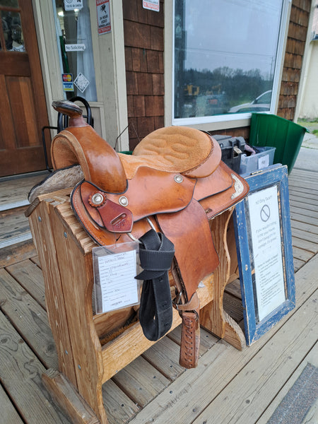 13" Youth Western Show Saddle