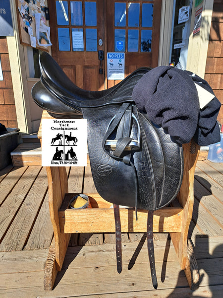 18.5" SDL Lemke Deluxe Dressage Saddle