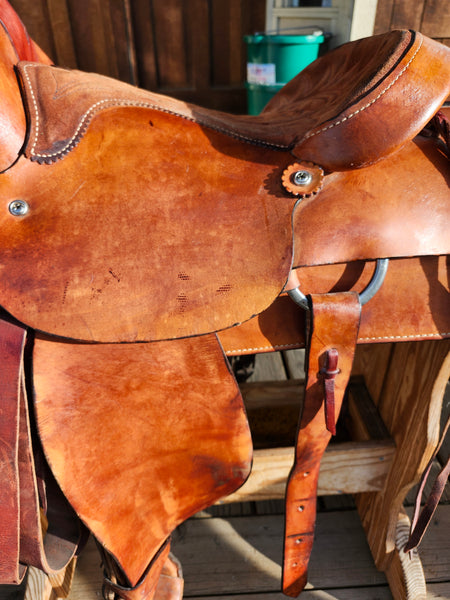 15"  Red Ryder Roping Saddle