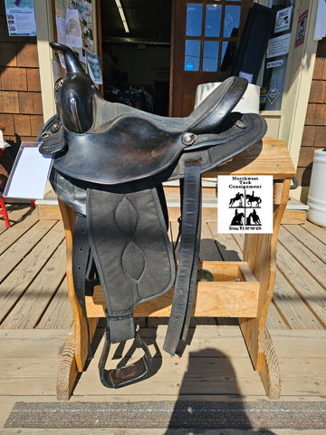 15" Big Horn Cordura Barrel Saddle