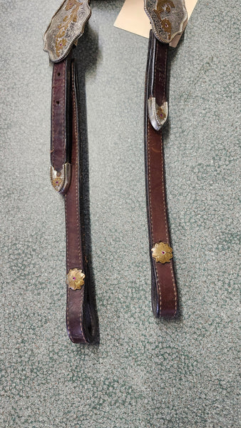 Vintage Circle Y Single Ear Western Bridle