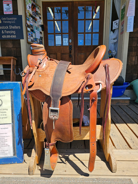 16" John Willemsma Custom Wade Ranch Roper Saddle