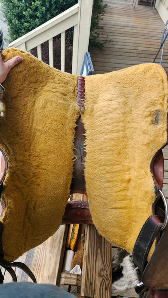 15.5" Billy Cook BW Barrel Saddle