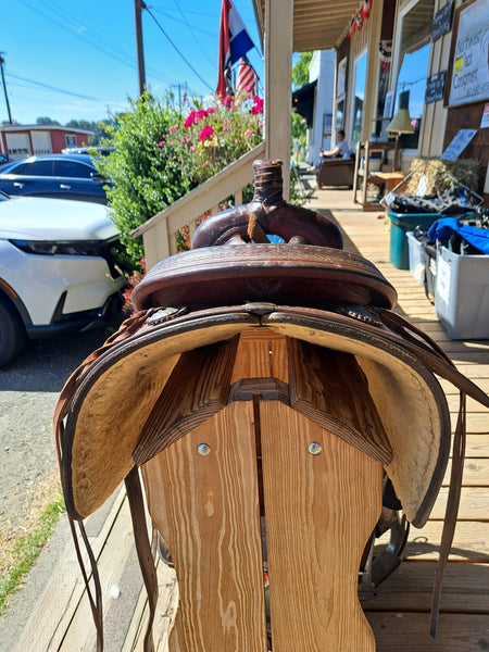 16.5" Brighton Saddlery Ranch Roping Saddle