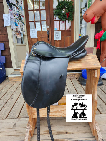 17.5" Custom Saddlery Dressage Saddle