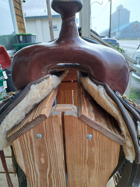 16" Big Horn Synthetic Draft Saddle