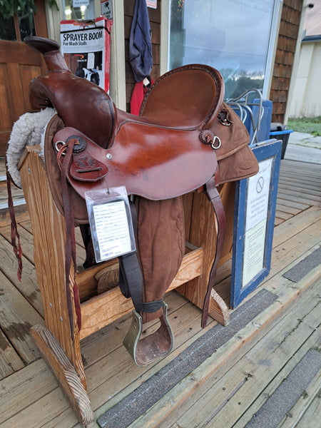 ON TRIAL 17" Circle Y Cordura Park & Trail Western Saddle