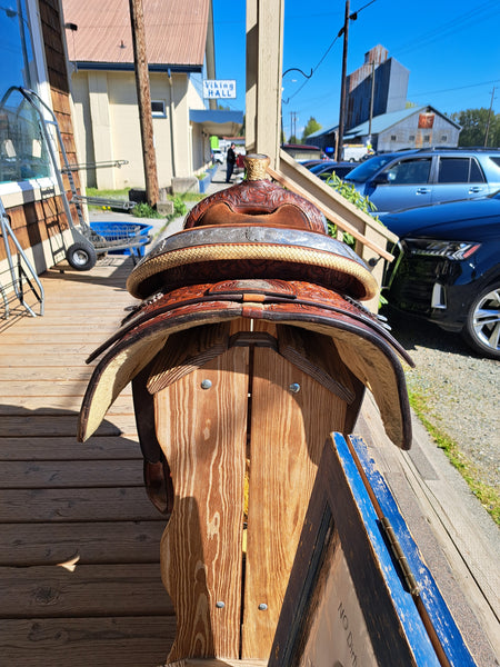 15.5" Broken Horn Equitation Saddle