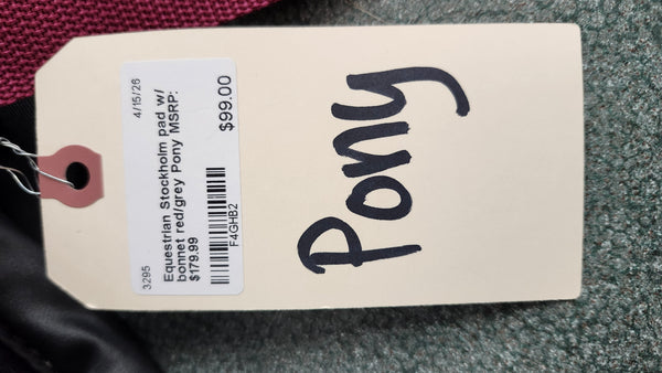 PONY Equestrian Stockholm Jump Pad with Bonnet