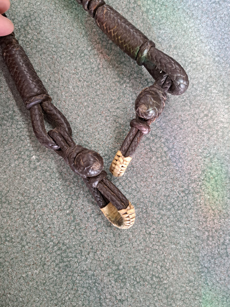 Braided Romal Reins