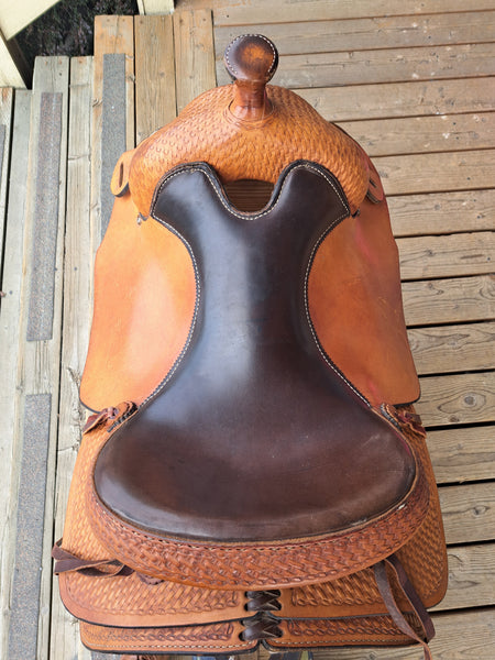 17" Frontier Saddlery Equitation Trail Saddle