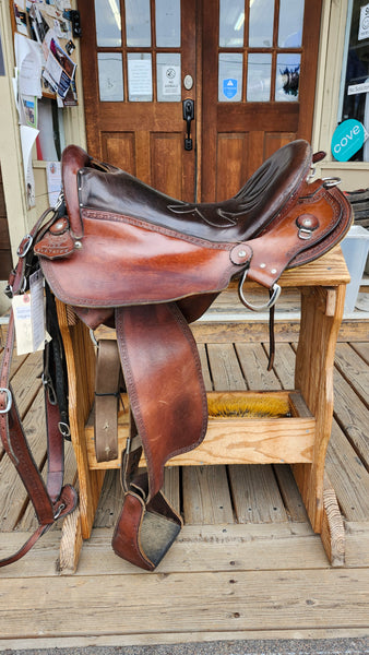 18" Henry Miller Double Creek Endurance Saddle